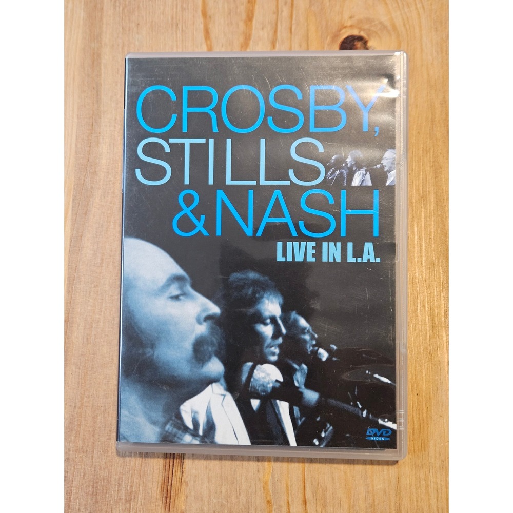 Crosby Stills & Nash Live in LA DVD 1982 Concert Film 2007 Immortal RARE OOP CSN